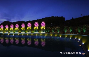 惠水山體夜景設計